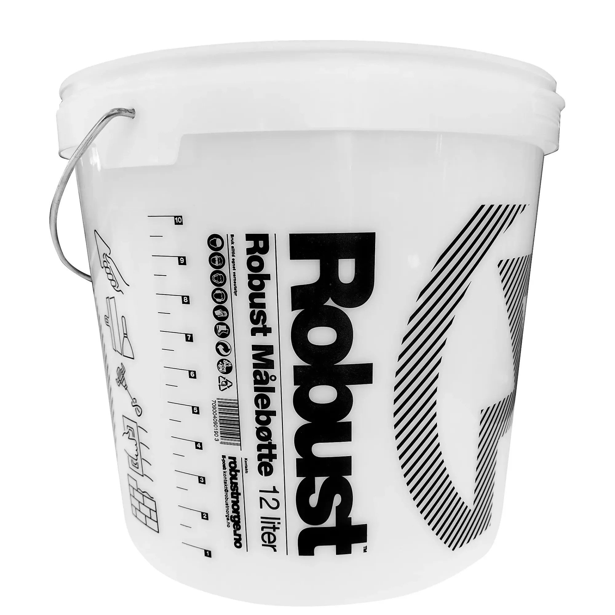 Målebøtte 12l-Robust Hot