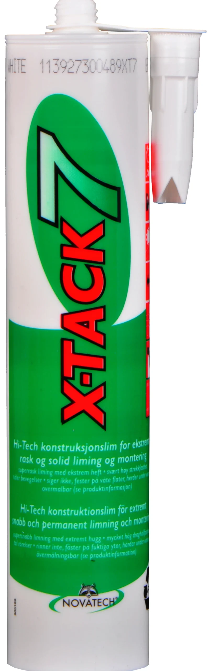 Monteringslim X-Tack 290ml-Tec7 New