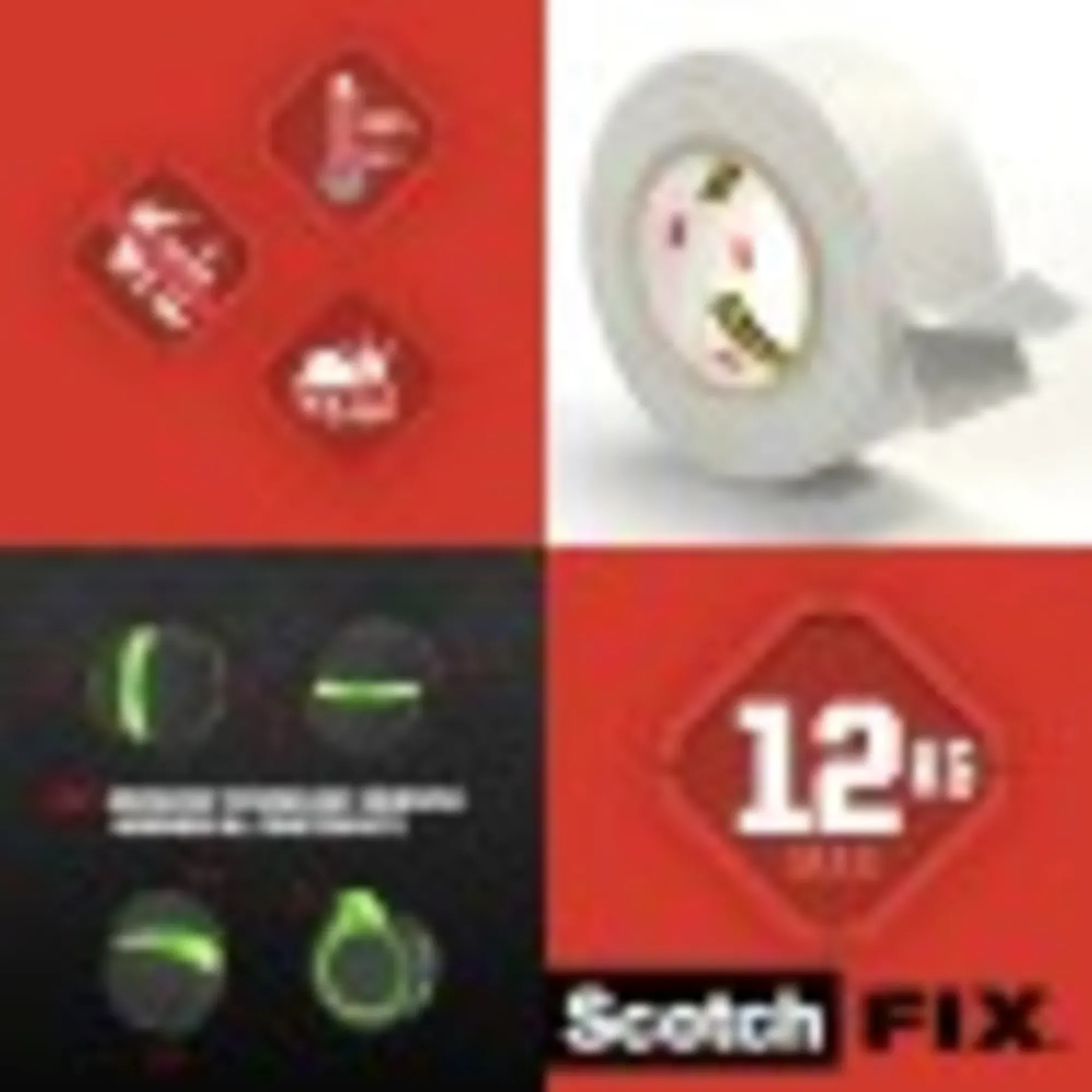 Monteringstape EXTREME 19mmx1,8m innendørs 12kg-Scotch Outlet