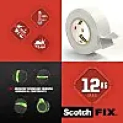 Monteringstape EXTREME 19mmx1,8m innendørs 12kg-Scotch Outlet