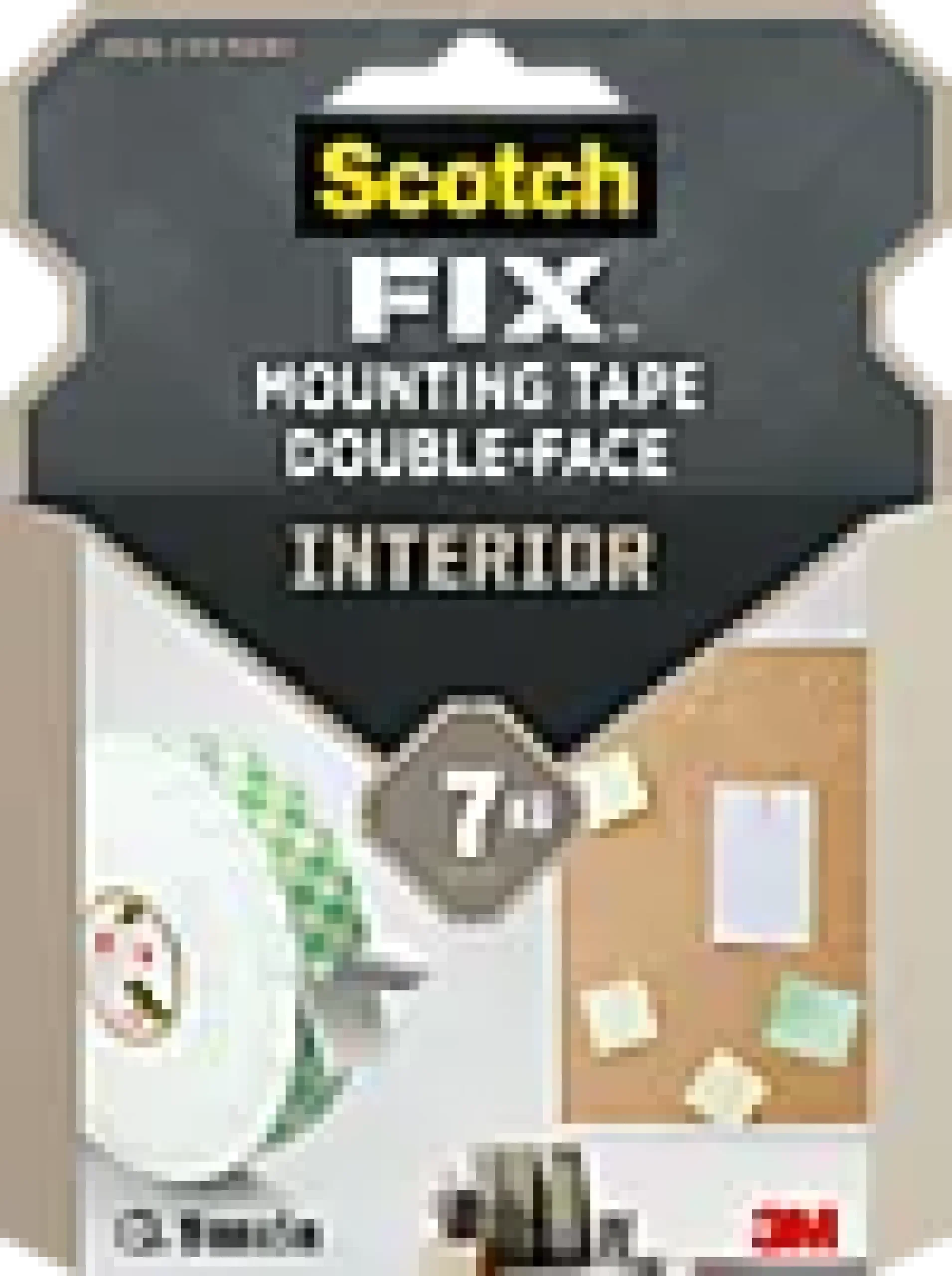 Monteringstape 19mmx5m innendørs 7kg-Scotch