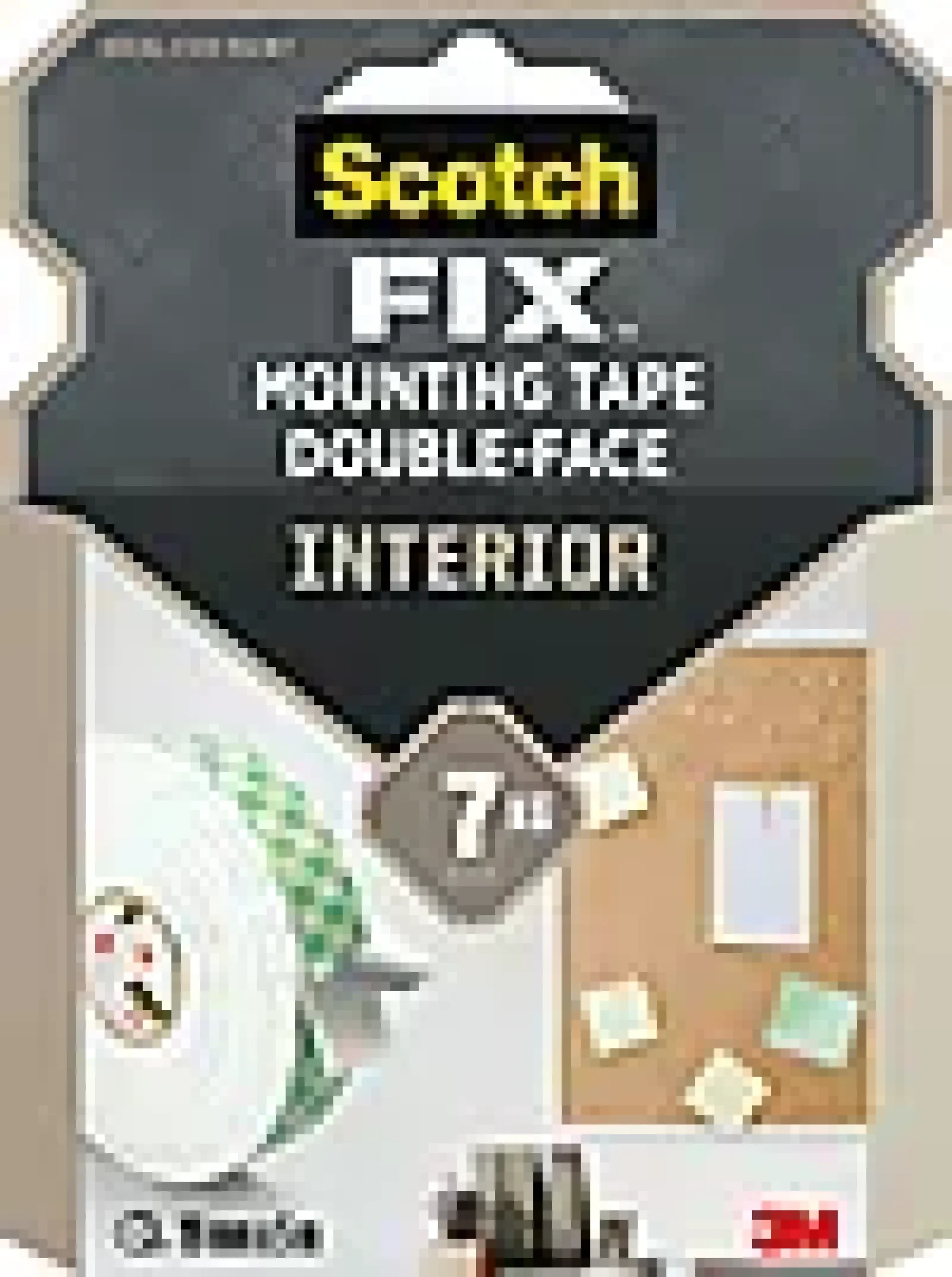 Monteringstape 19mmx5m innendørs 7kg-Scotch