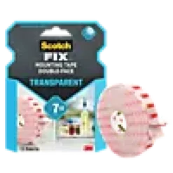 Monteringstape transparent 19mmx5m innendørs 7kg-Scotch Clearance