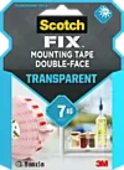 Monteringstape transparent 19mmx5m innendørs 7kg-Scotch Clearance