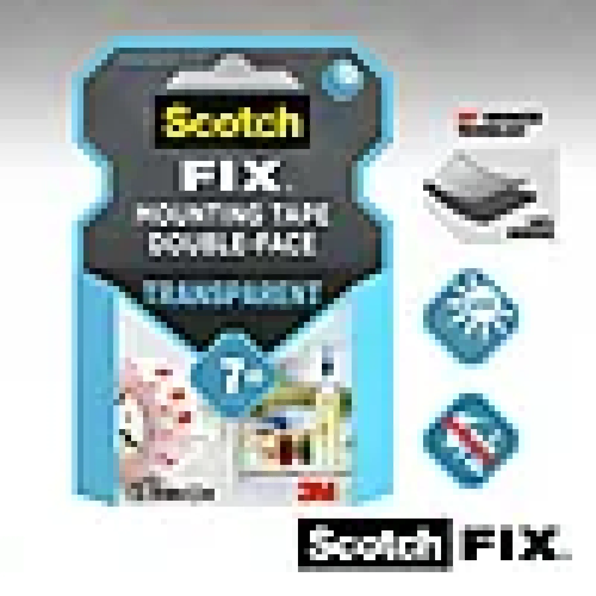 Monteringstape transparent 19mmx1,5m innendørs 7kg-Scotch Best
