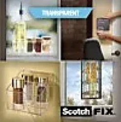 Monteringstape transparent 19mmx1,5m innendørs 7kg-Scotch Best