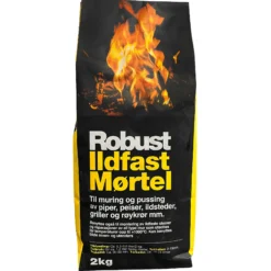 Mørtel ildfast 2kg-Robust Best