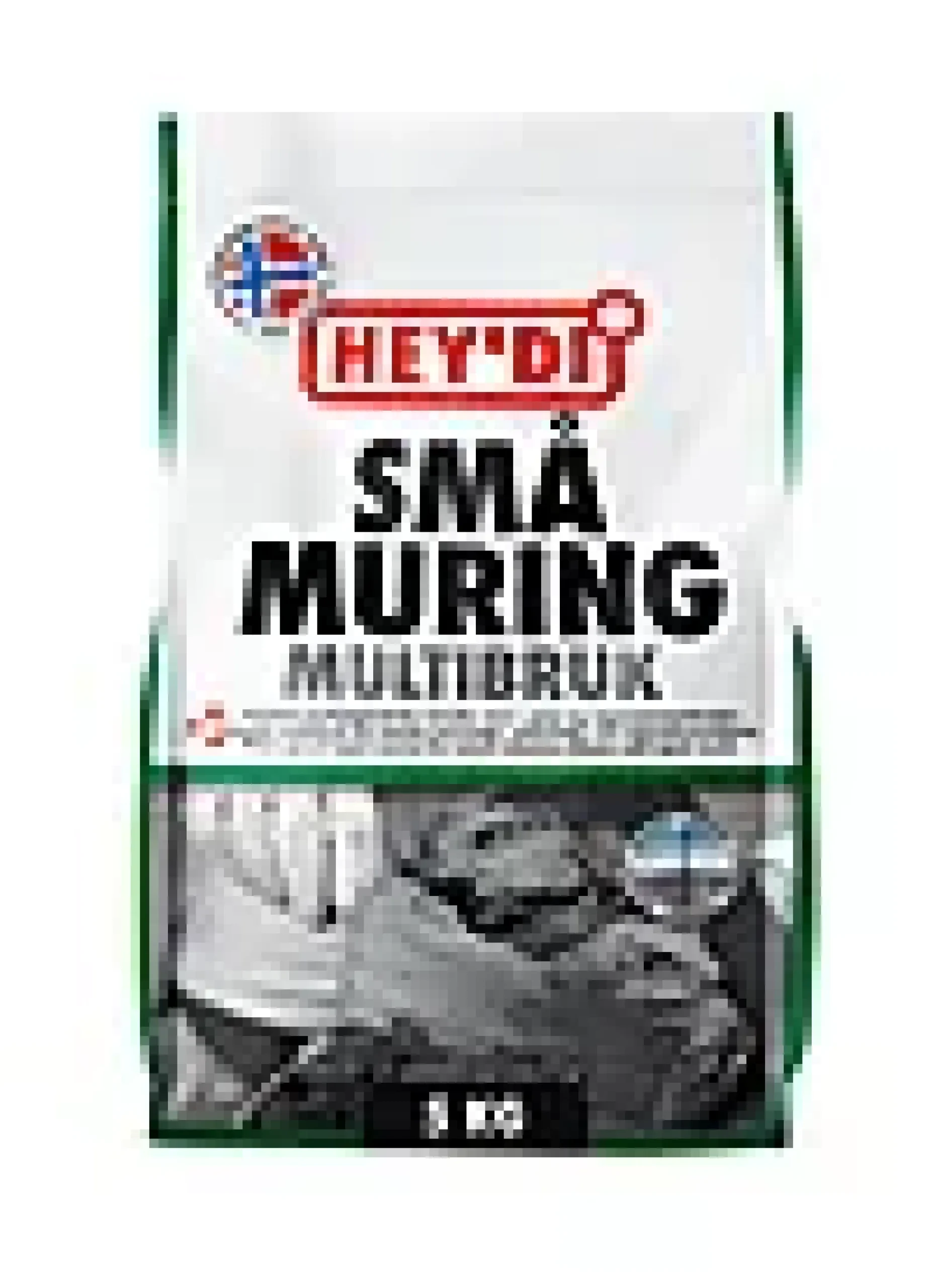 MØRTEL SMÅMURING 5KG MUR OG PUSSMØRTEL-Hey'di Hot