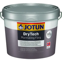MURMALING LYSGRÅ BASE DRYTECH 2,7L-Jotun New