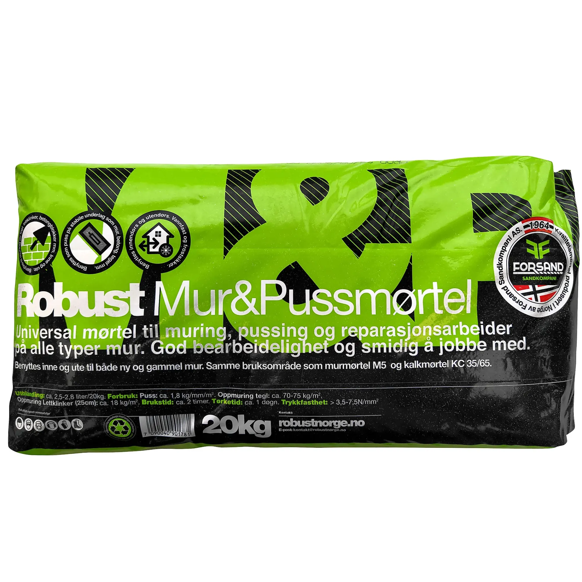 Mur&Pussmørtel 20kg-Robust Sale