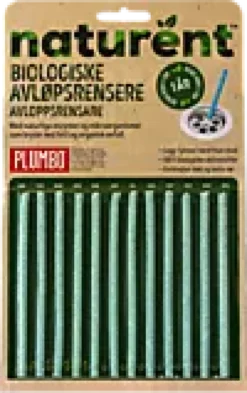 Naturent Biologisk Avløpsrensere rørpinner-Plumbo New