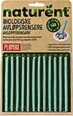 Naturent Biologisk Avløpsrensere rørpinner-Plumbo New