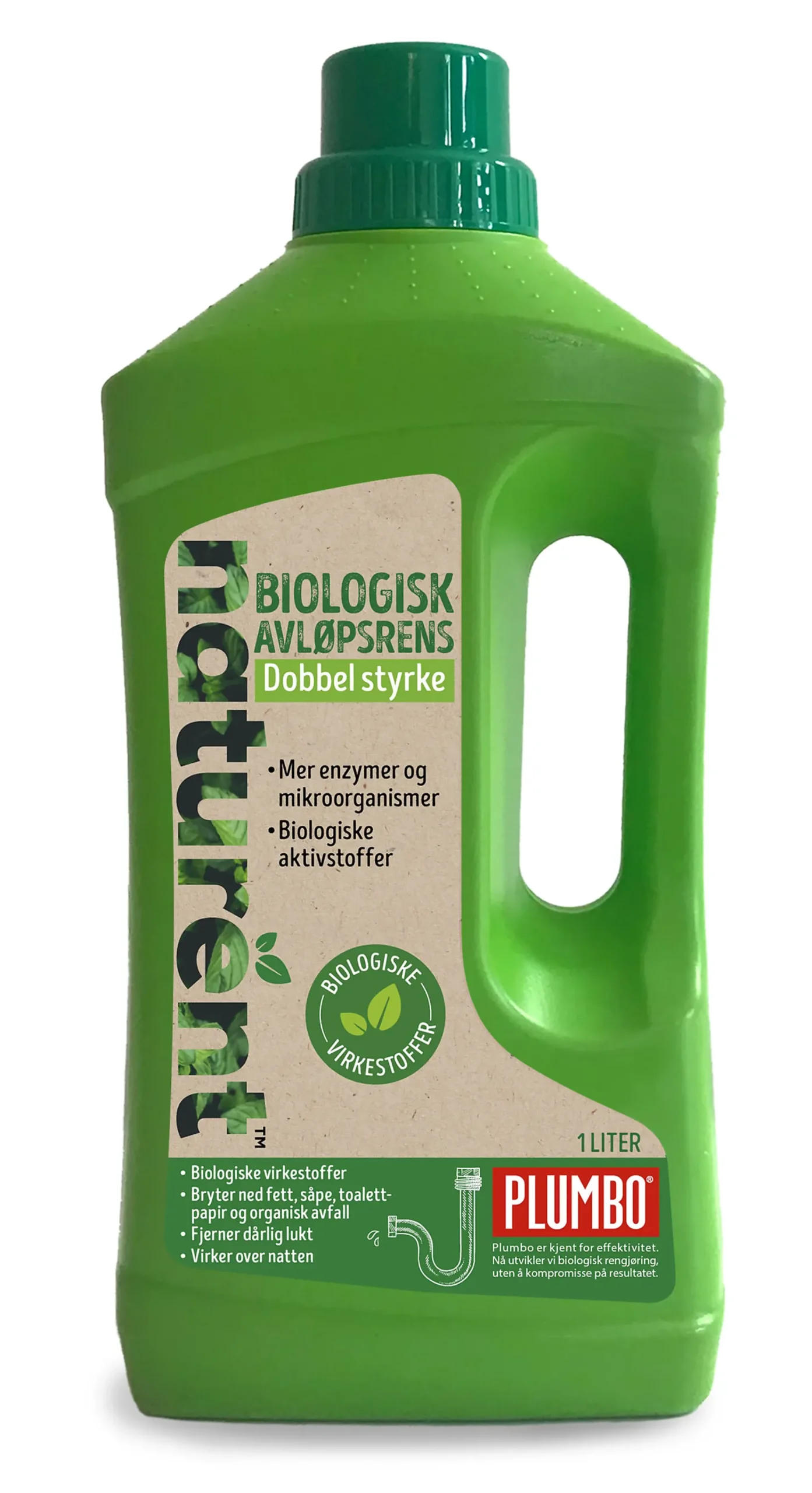 Naturent Biologisk Avløpsrens Dobbel Styrke-Plumbo Discount
