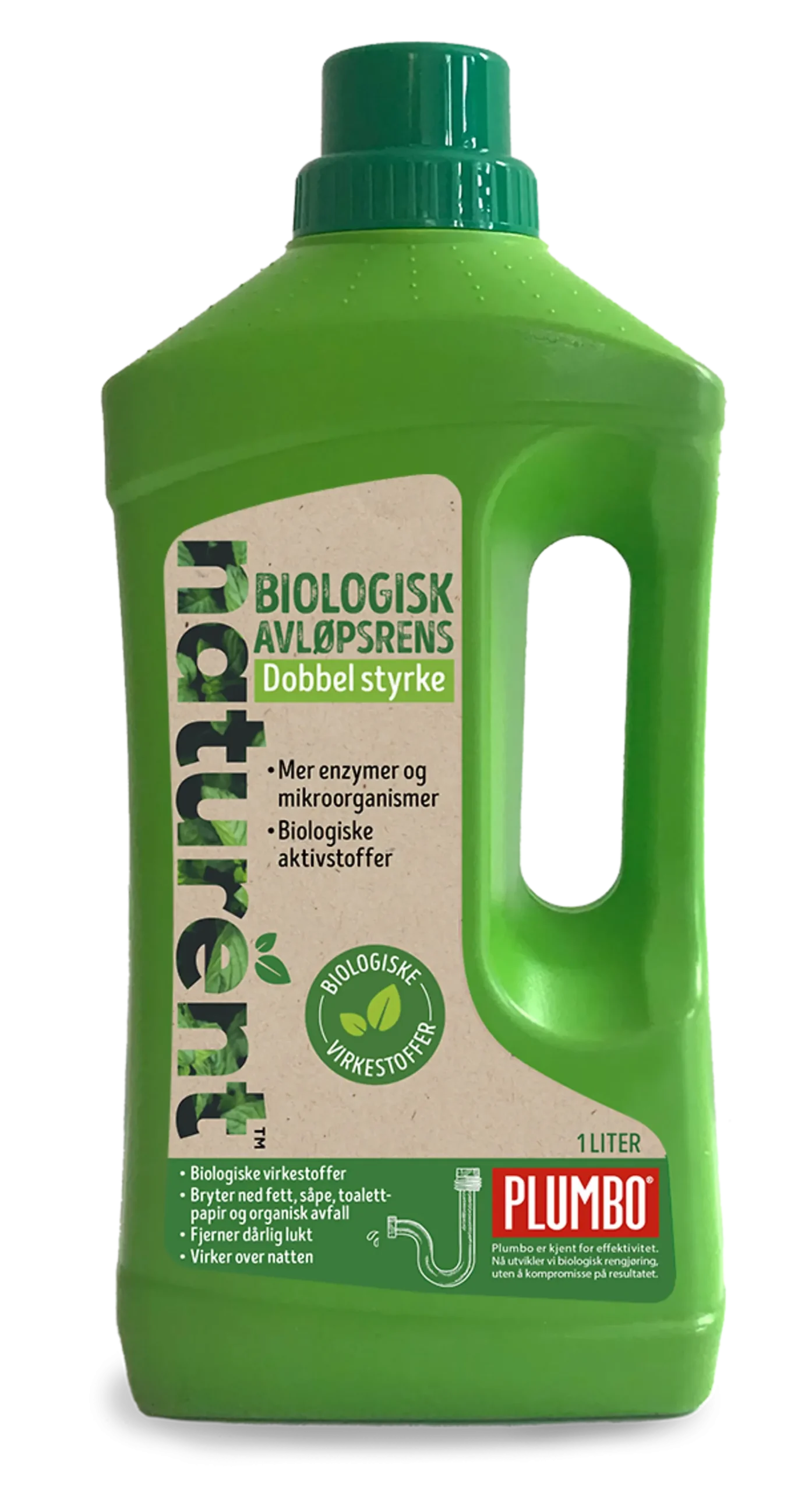 Naturent Biologisk Avløpsrens Dobbel Styrke-Plumbo Discount