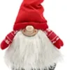 NISSE GUTT 80CM RØD/GRÅ POLYESTER-Scandinavian living Best