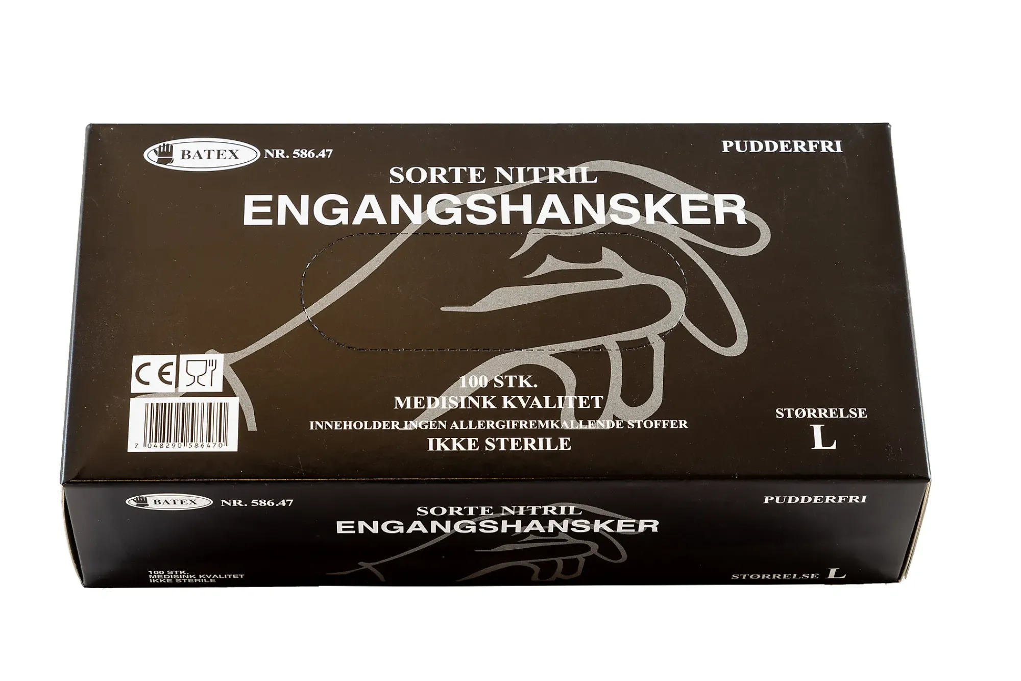 Nitrilhanske pudderfri large-Batex Discount