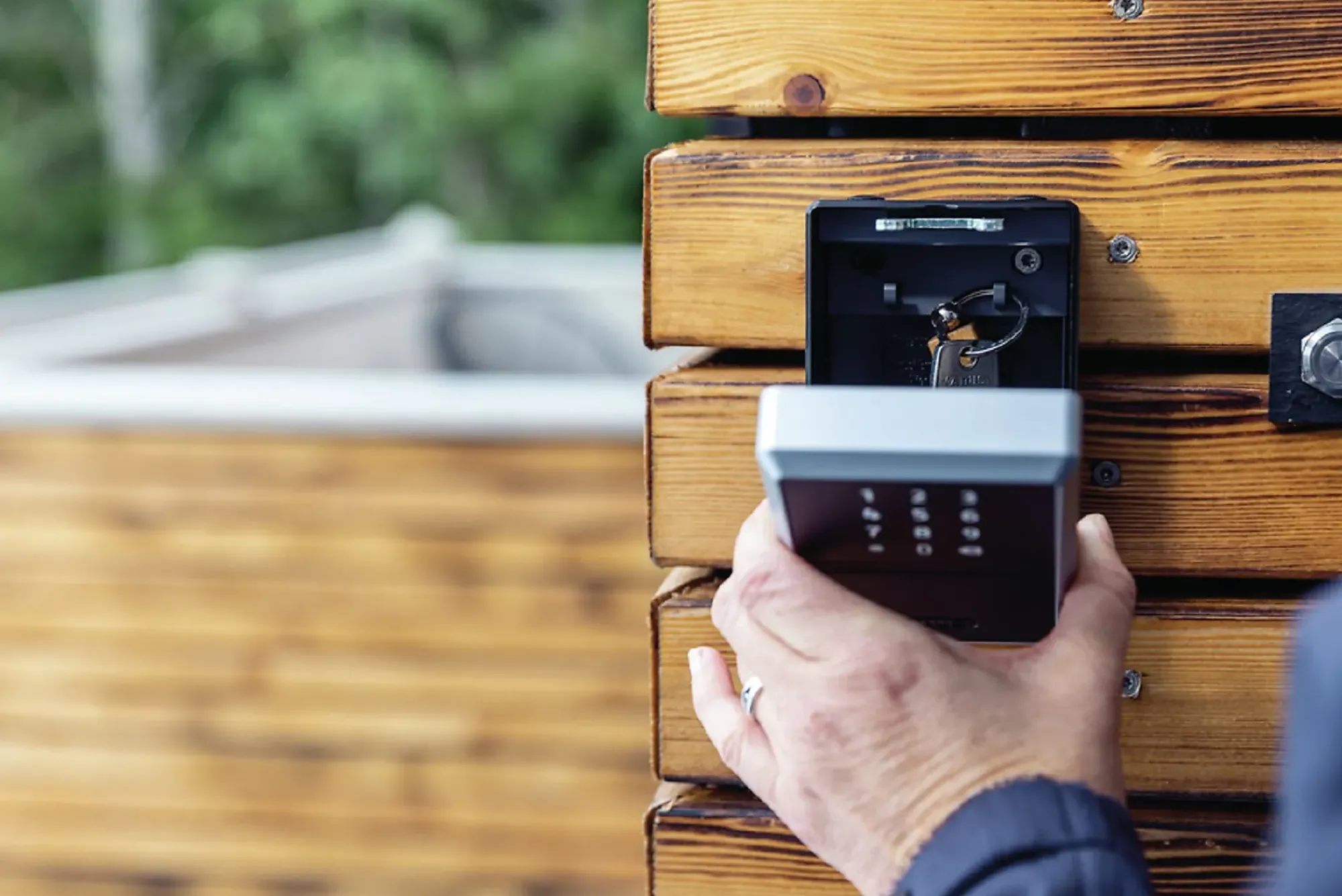 NØKKELBOKS 787 Bluetooth smart for app one-Abus Hot