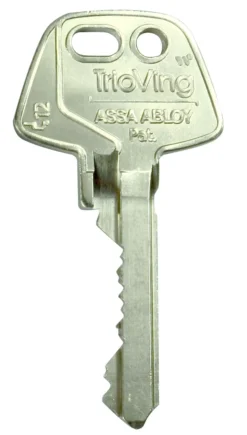 NØKKELEMNE D12 M/LOGO SD JERNIA LOGO-Assa abloy New