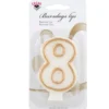 Nummerlys Gull Nr 8-Cacas Discount