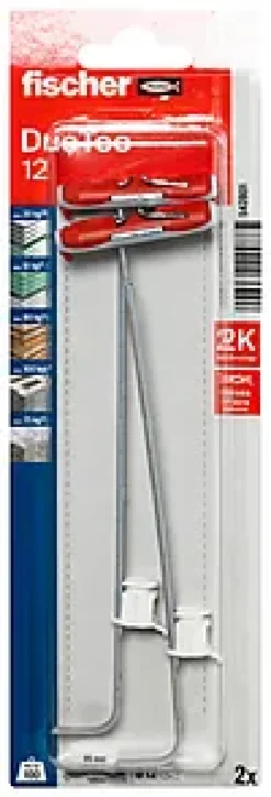 Nylonplugg Duotec 12 K NV 2stk-Fischer Clearance