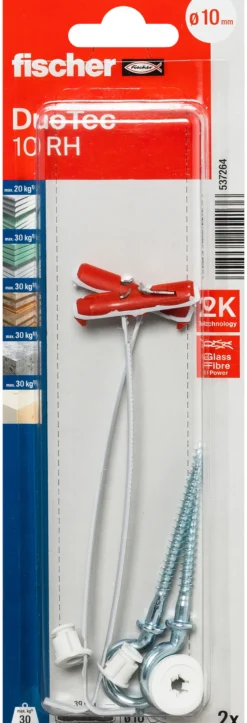 Nylonplugg Duotec RH K NV 2stk-Fischer