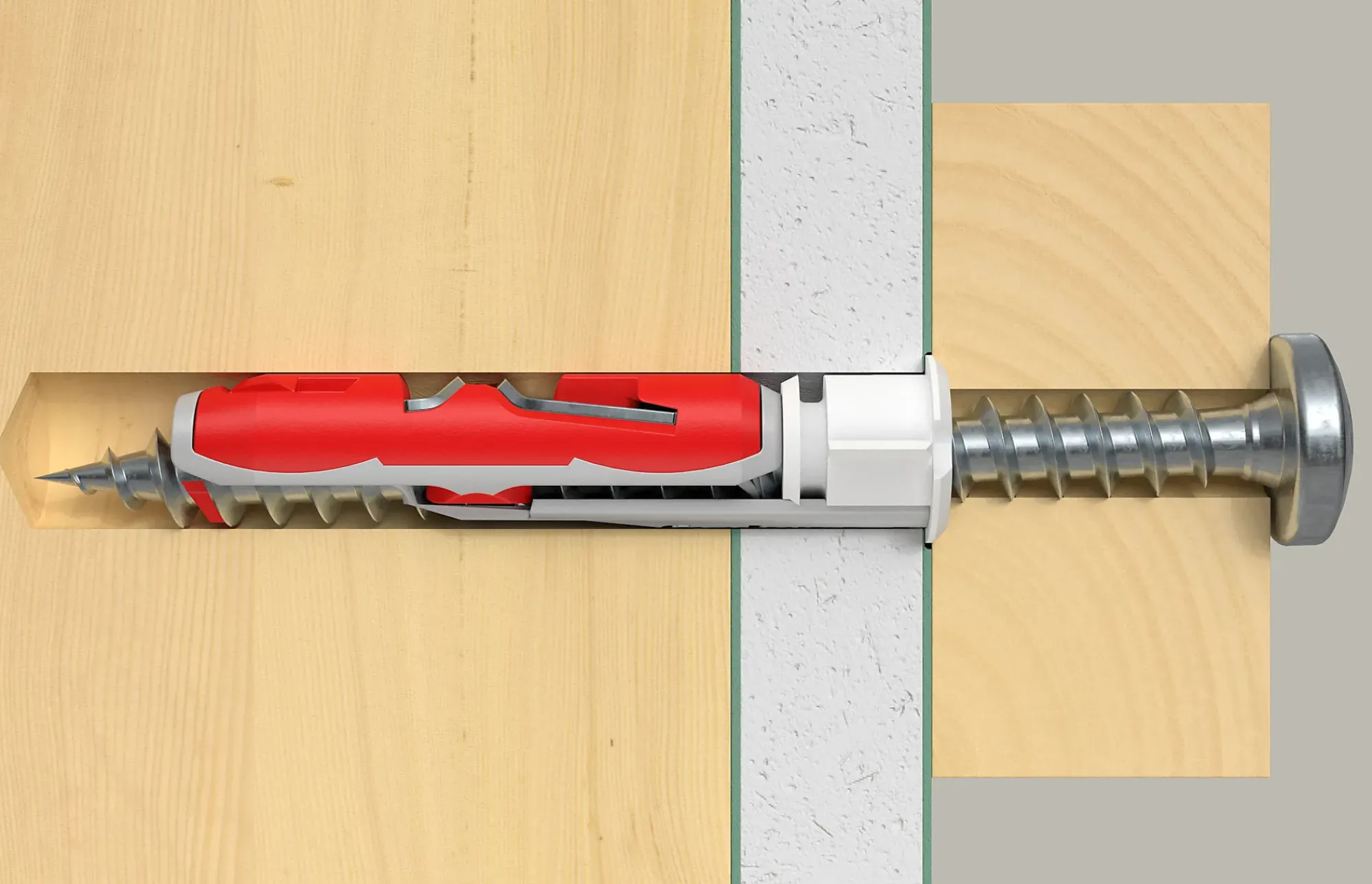Nylonplugg Duotec S K NV 2stk-Fischer Best