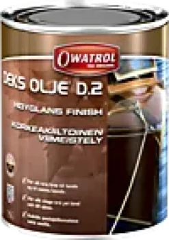 OLJE BÅT OG MØBLER HØYGLANS FINISH 1,0L-Owatrol Hot