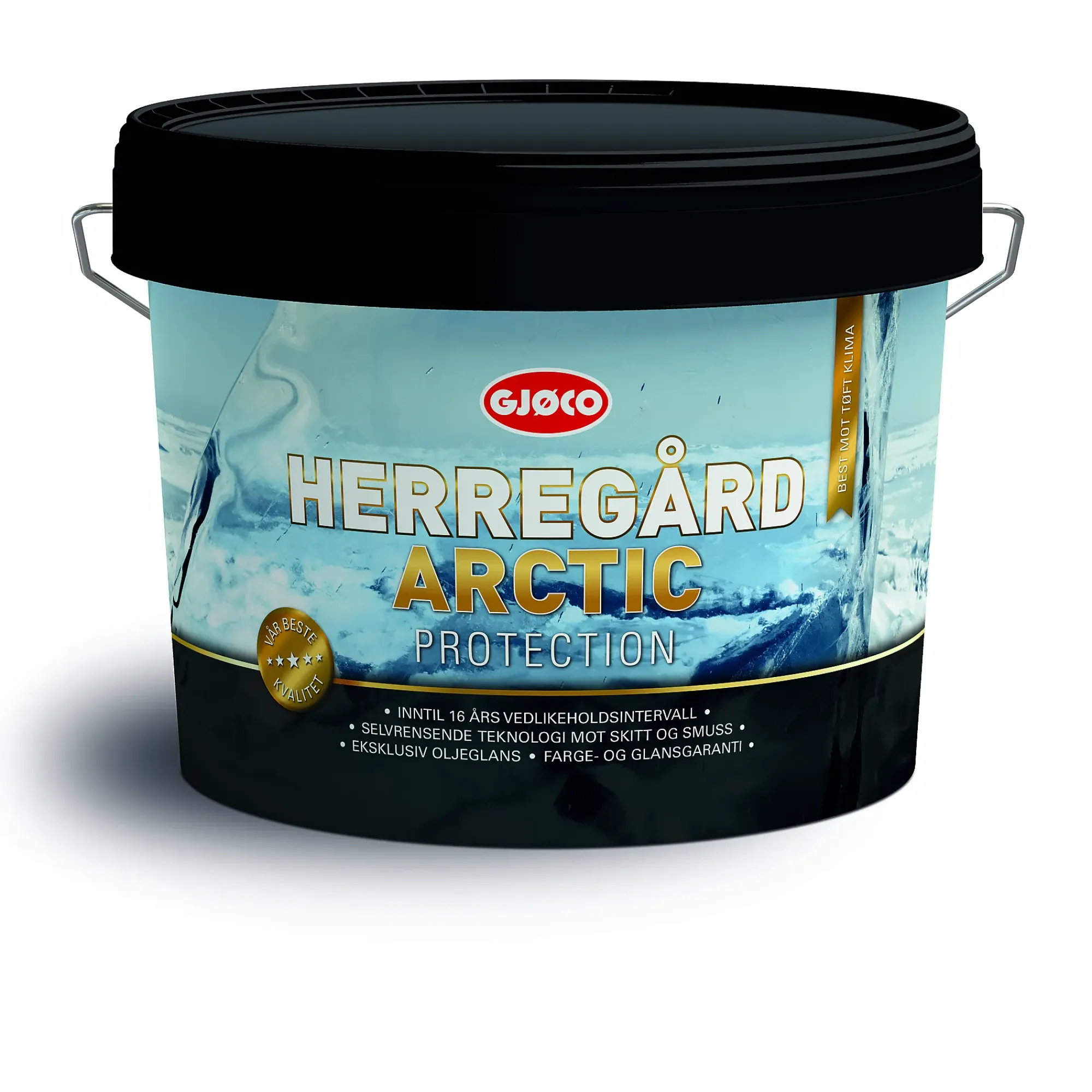 Oljemaling Arctic Herregård A base 9l-Gjøco Hot
