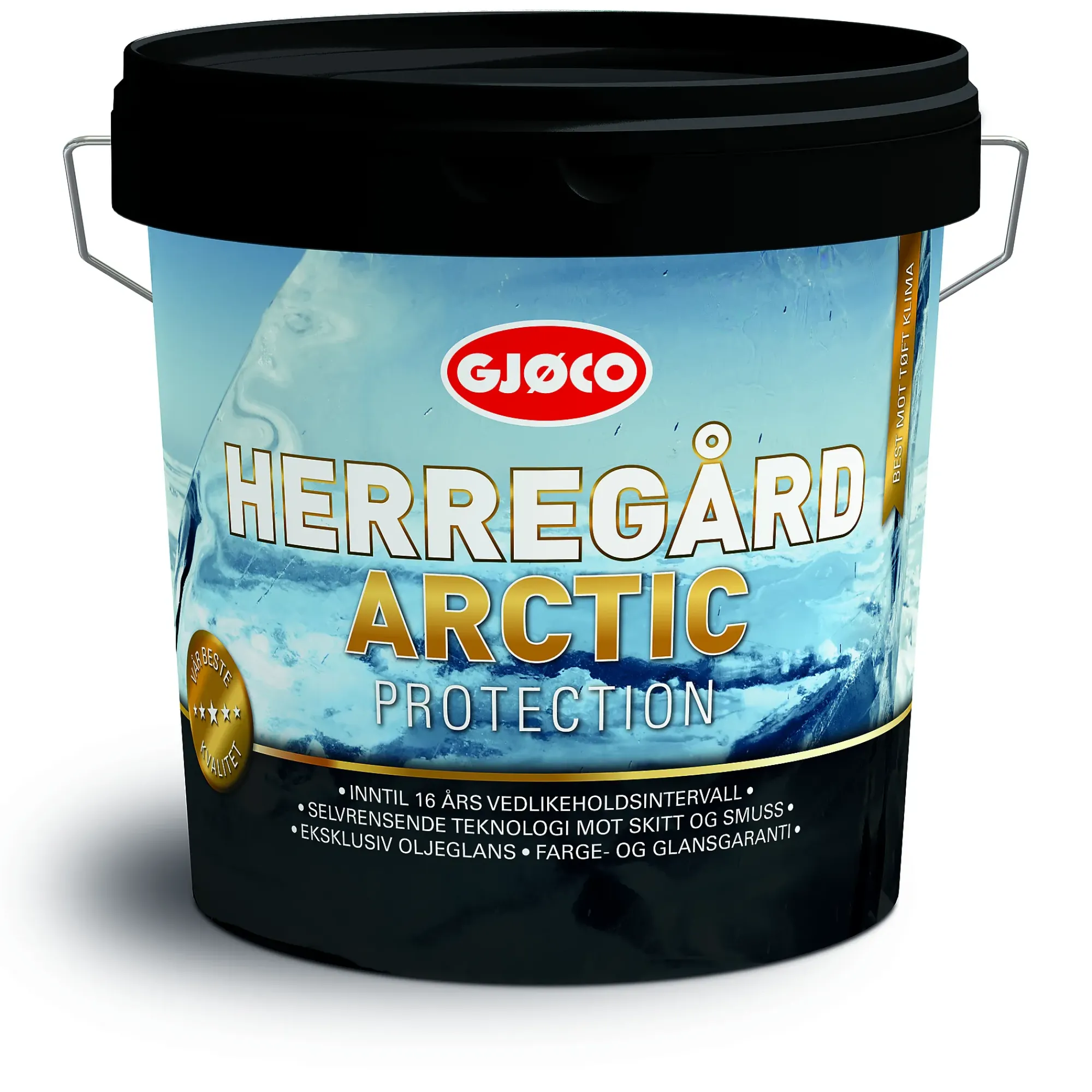 Oljemaling Arctic Herregård A base 2,7l-Gjøco Hot