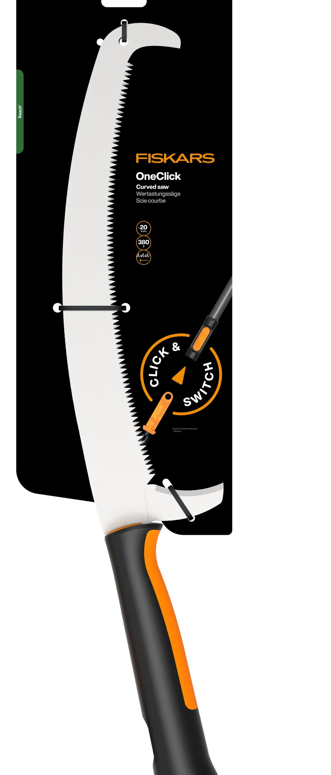Oneclick grensag buet-Fiskars Best
