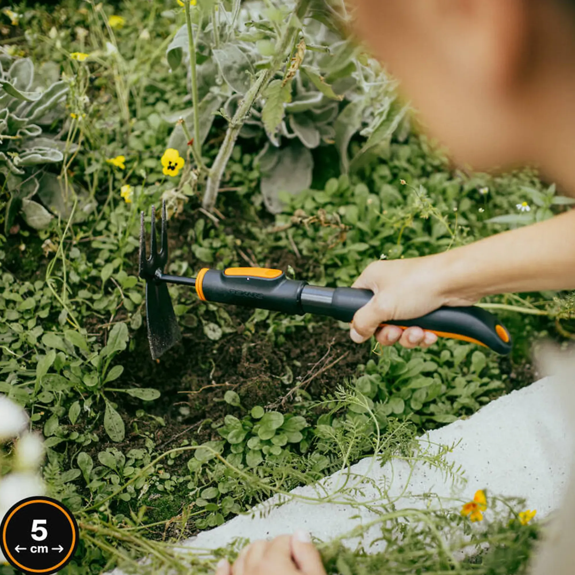 OneClick Kultivatorhakke, hode-Fiskars Clearance