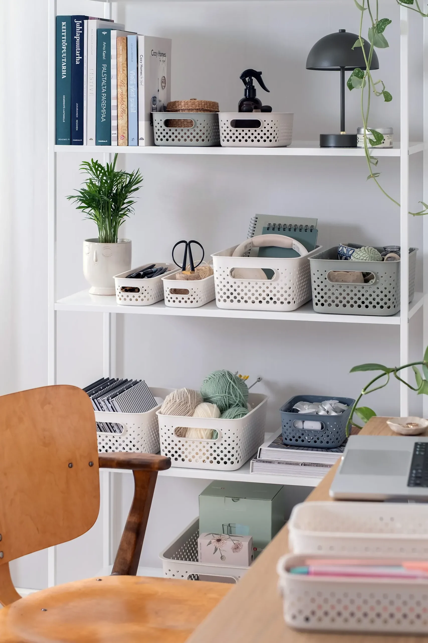Oppbevaringsboks S Grå-Smartstore Discount