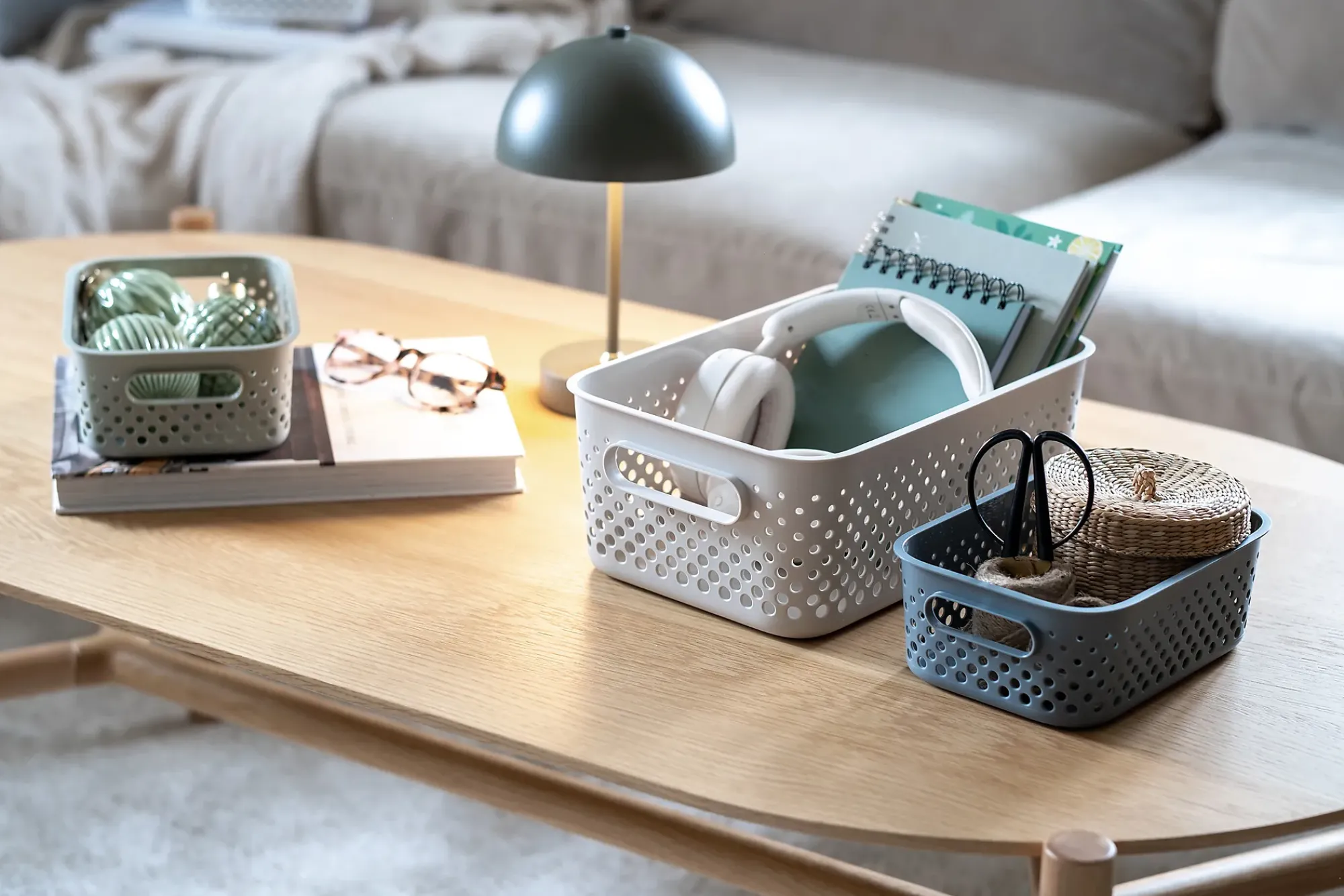 Oppbevaringsboks S Lys Grønn-Smartstore New