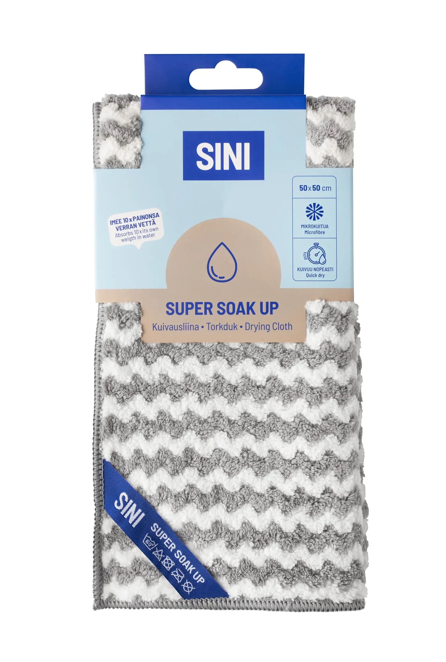 Opptørkingsduk super soak-Sini New