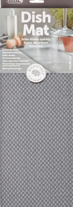 OPPVASKMATTE GRÅ 41X46CM-Smartmicrofiber Outlet