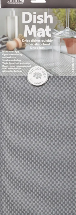 OPPVASKMATTE GRÅ 41X46CM-Smartmicrofiber Outlet