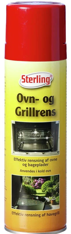 Ovn- og grillrens spray 300ml-Sterling