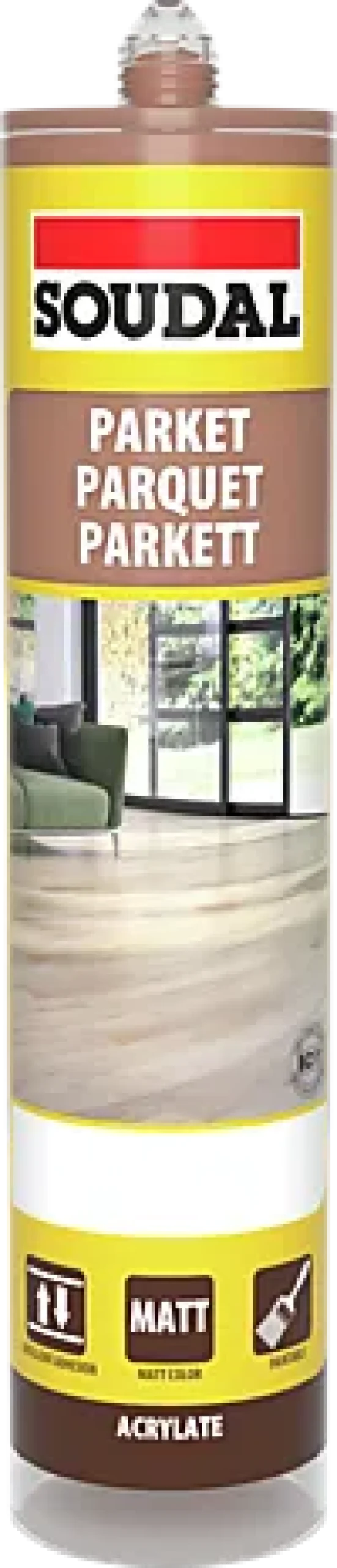 Parkettkitt teak/merbau 300ml-Soudal Sale