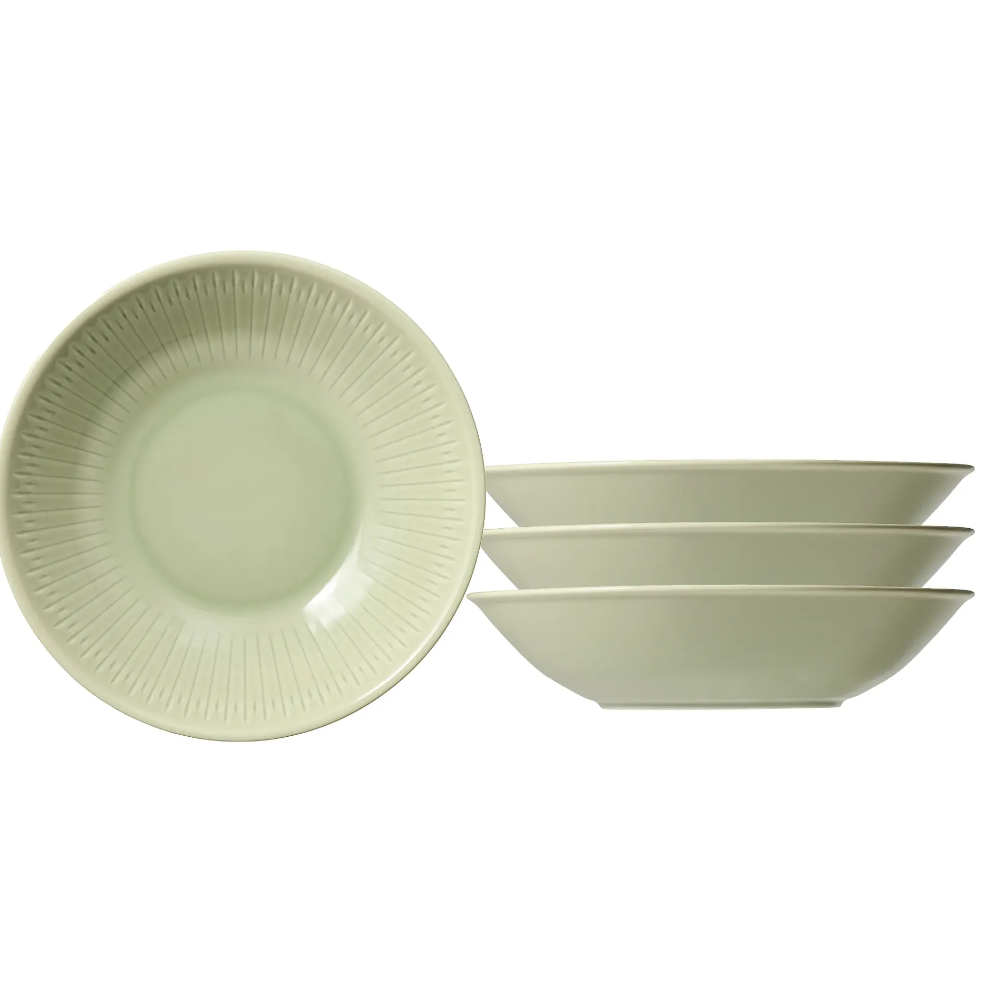 Pastaskål Horizon grass 21cm 4stk-Coast New