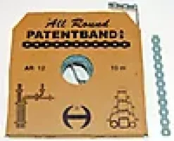 PATENTBÅND HULL 4,3MM B13MM L10M PLASTBELAGT GRÅ-Christiania byggteknikk Best