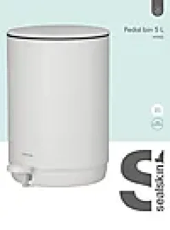 Pedalbøtte Mind 5l-Sealskin Best