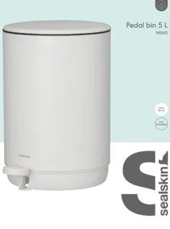 Pedalbøtte Mind 5l-Sealskin Best