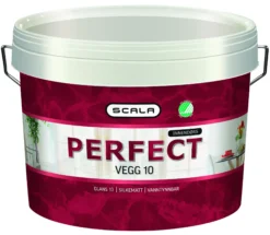 Perfect vegg 10 hvit base 10l-Scala Discount