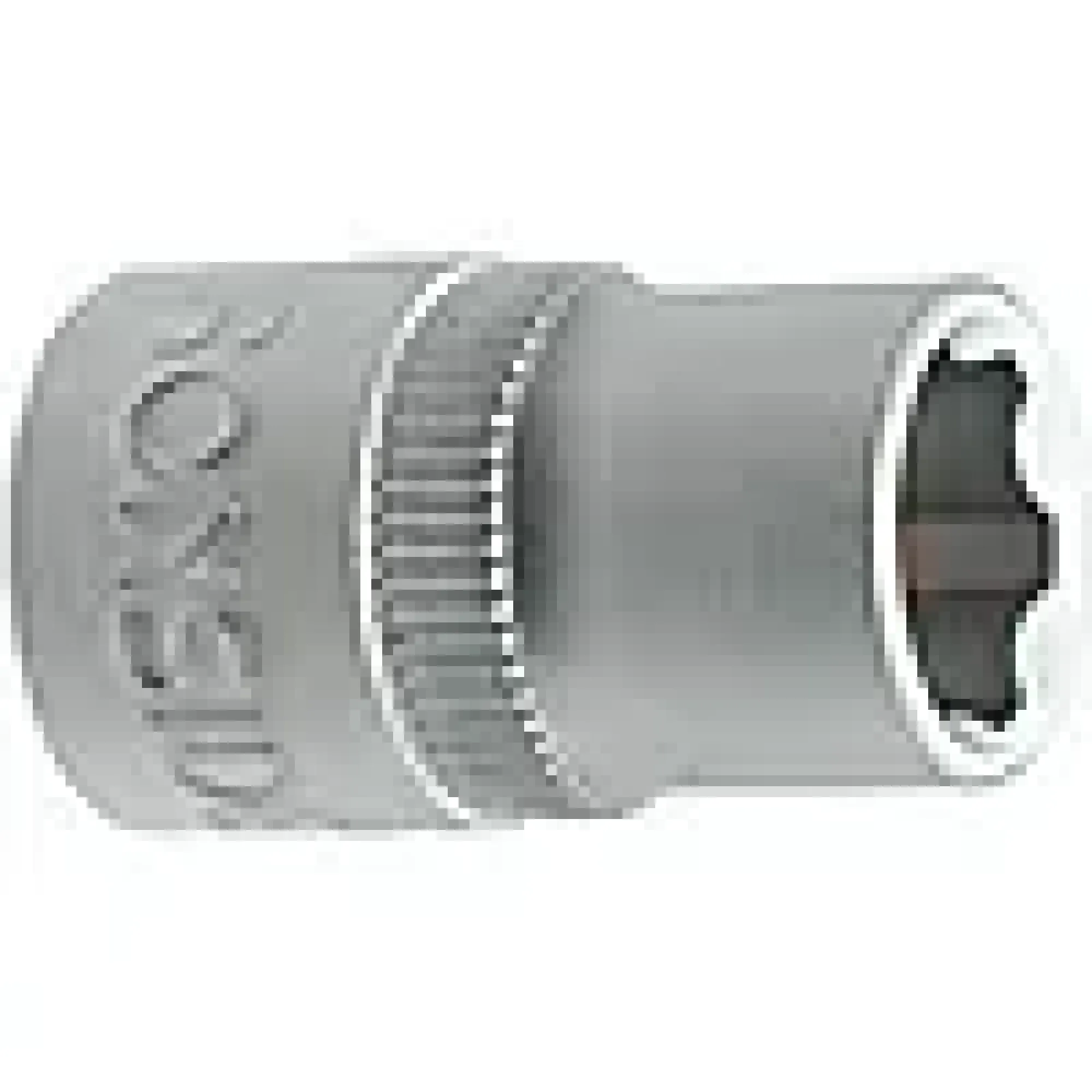 Pipe 3/8" 6-kant 8mm flankdrive-Ironside