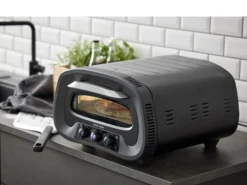 Pizzaovn elektrisk 1700W svart-Nordic sense Hot