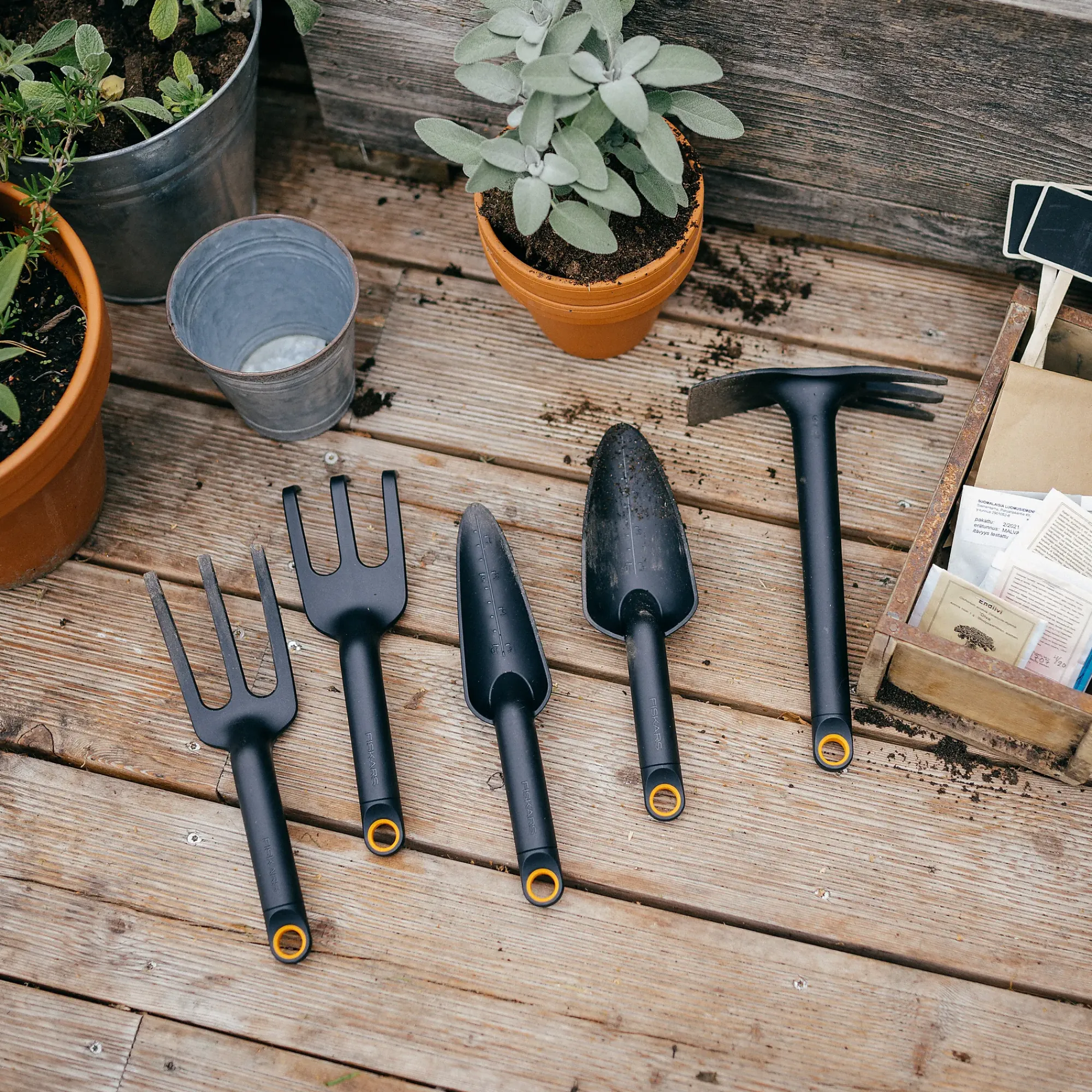 Plantehakke Solid-Fiskars Outlet