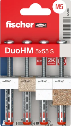 Plateanker DuoHm 5x55mm-Fischer