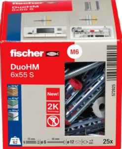 Plateanker DuoHm 6x55mm Eske 25 Stk-Fischer Clearance