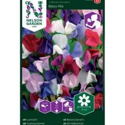 Porsjonsfrø blomsterert bijou lav-Nelson garden New