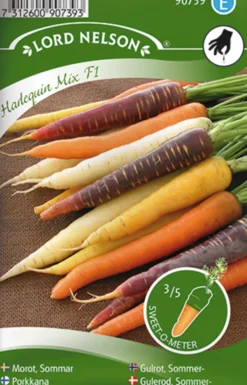 Porsjonsfrø gulrot sommer -H-Nelson garden Discount